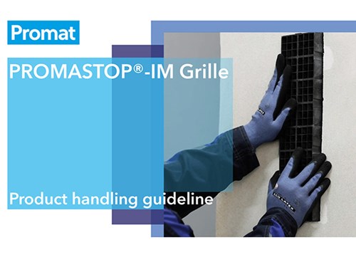 How to install PROMASTOP® IM Grille