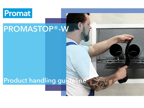 How to install PROMASTOP® W